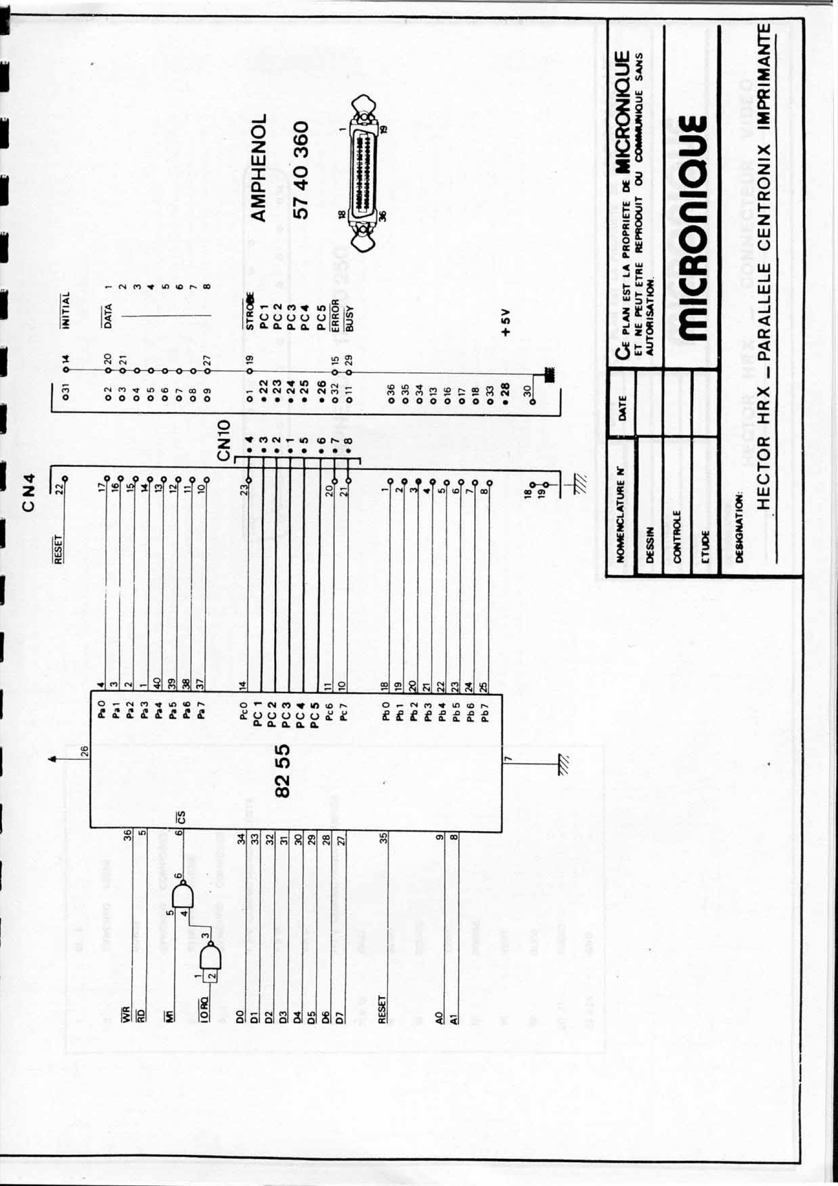 Hector HRX — 19 planches — schemas techniques hrx page 04