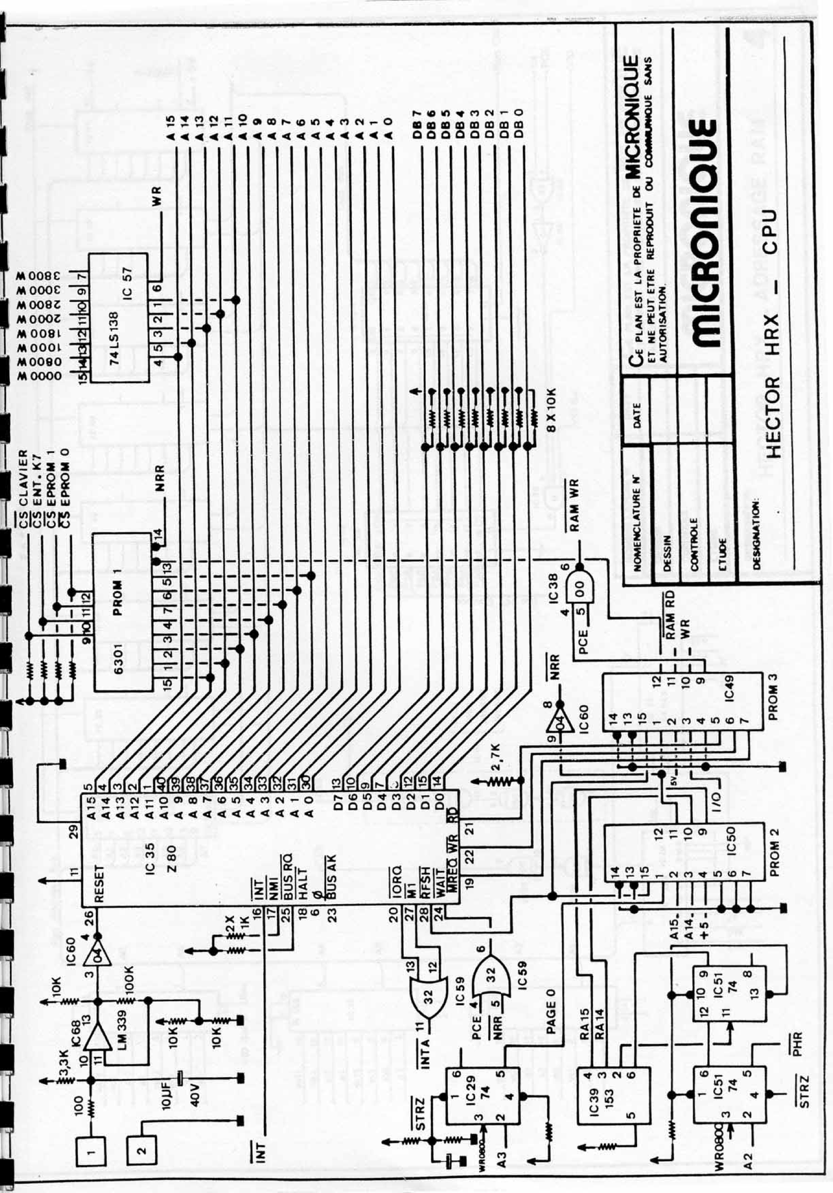Hector HRX — 19 planches — schemas techniques hrx page 06