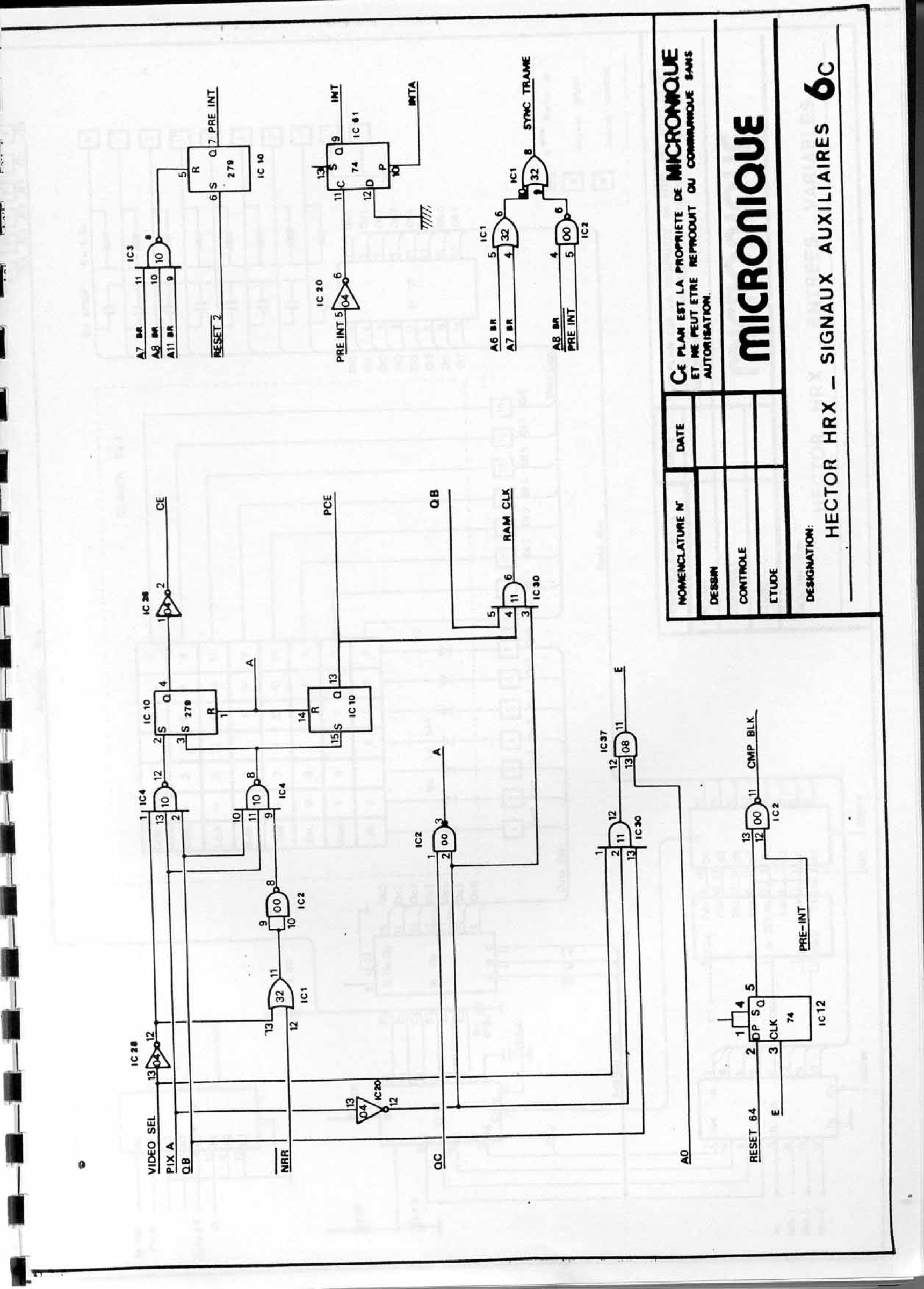 Hector HRX — 19 planches — schemas techniques hrx page 11