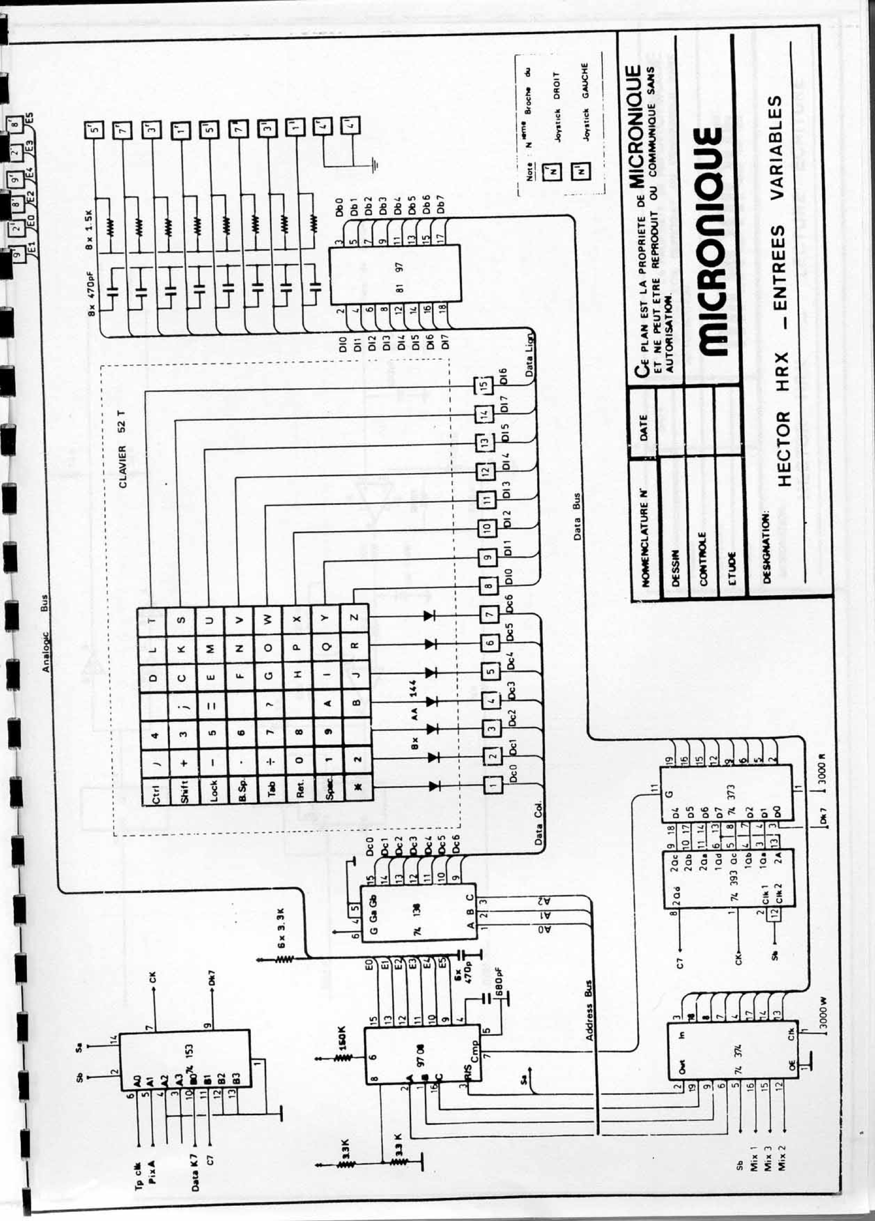 Hector HRX — 19 planches — schemas techniques hrx page 12