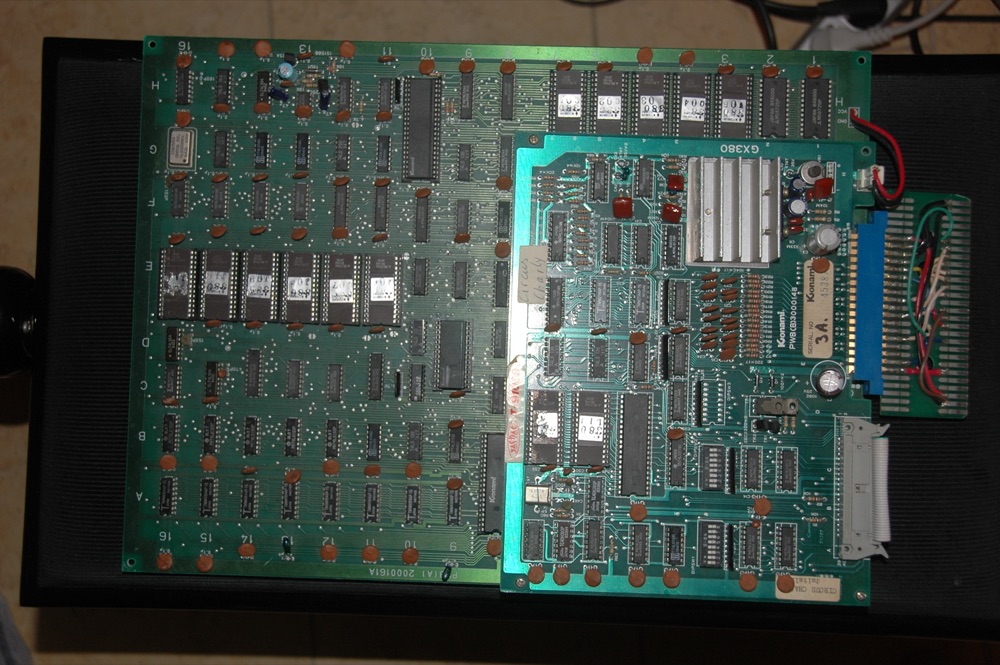 PCB Konami (Circus Charlie)